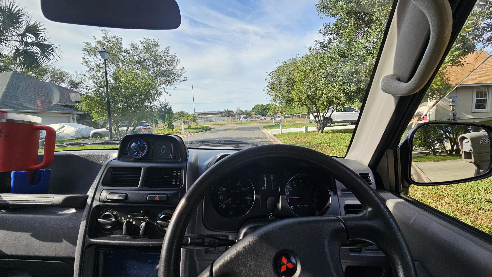 Driver's view