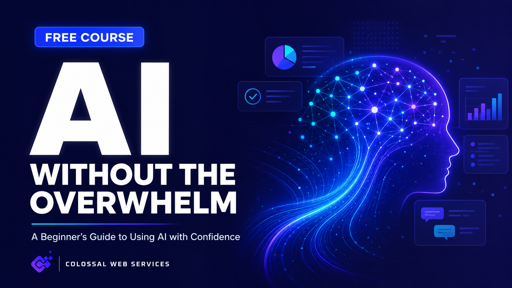 AI Without the Overwhelm Course Thumbnail