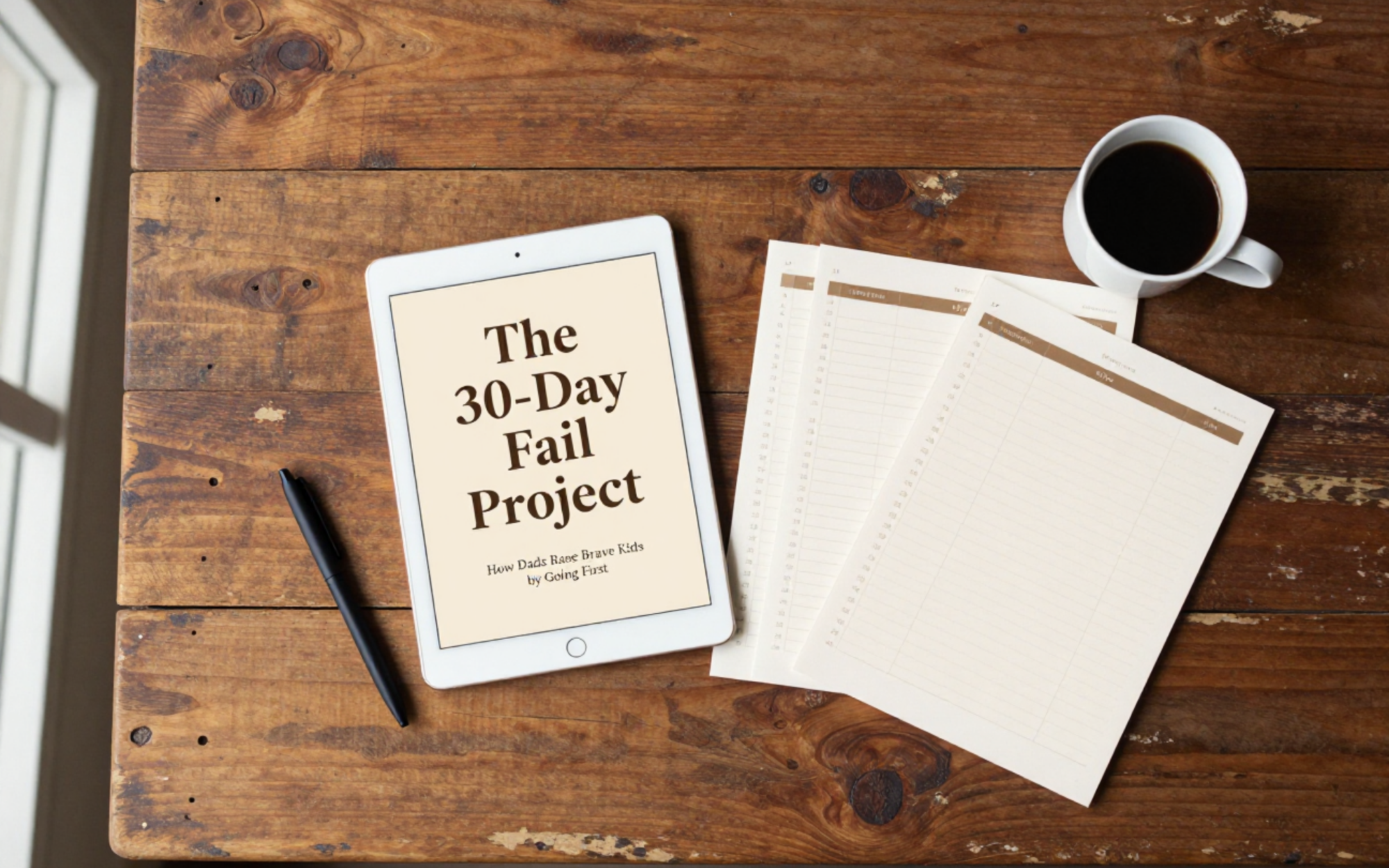 The 30-Day Fail Project — book and bonus stack