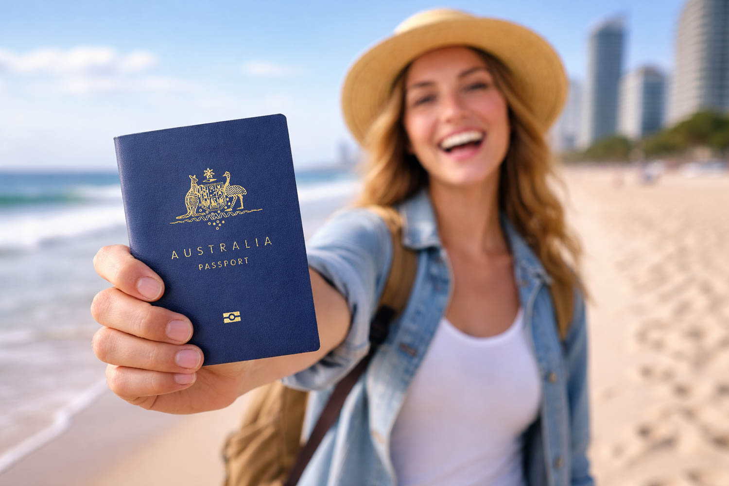 Happy passport customer from Gold Coast Passport Photography Happy passport customer from Gold Coast Passport Photography