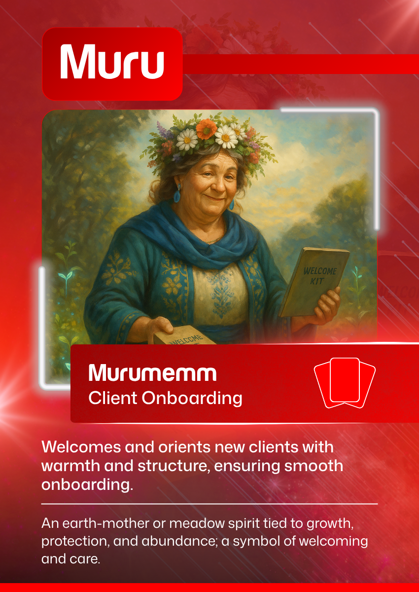 Murumemm, Client Onboarding
