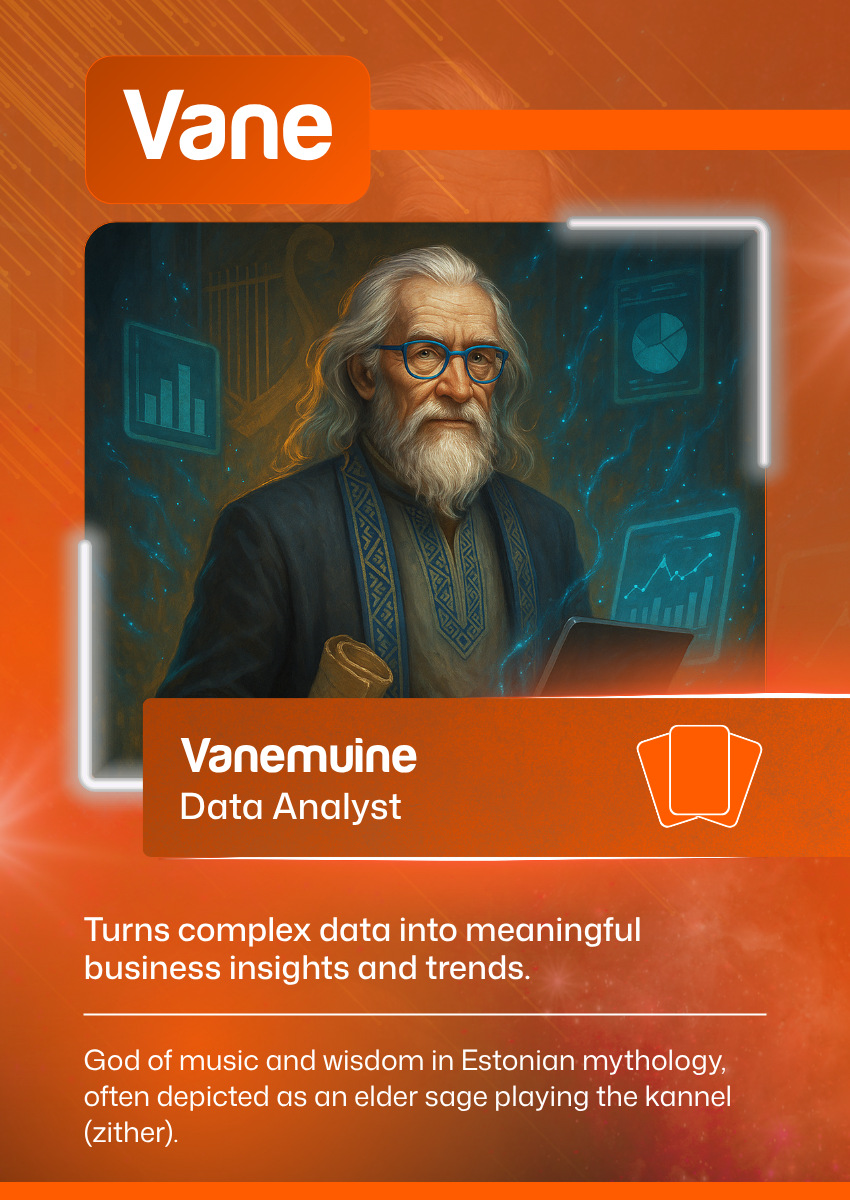 Vanemuine, Data Analyst