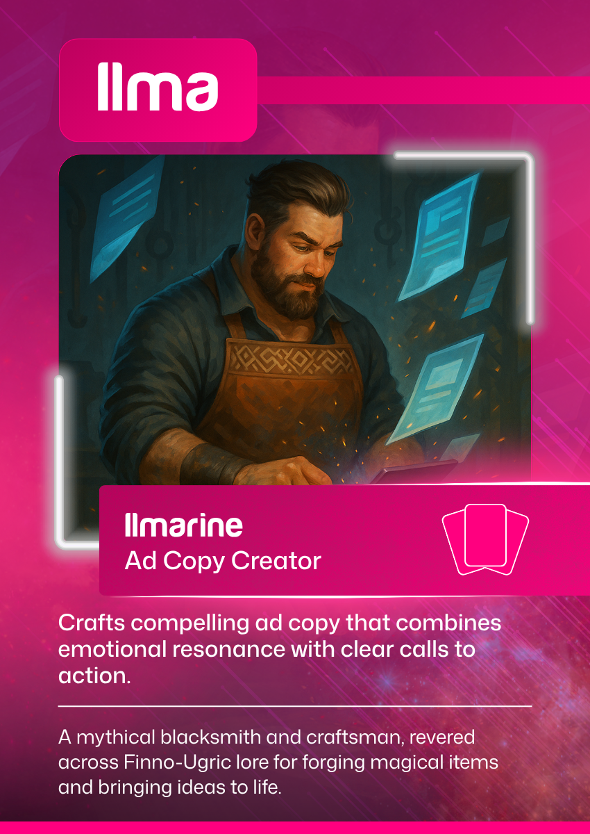 Ilmarine, Ad Copy Creator