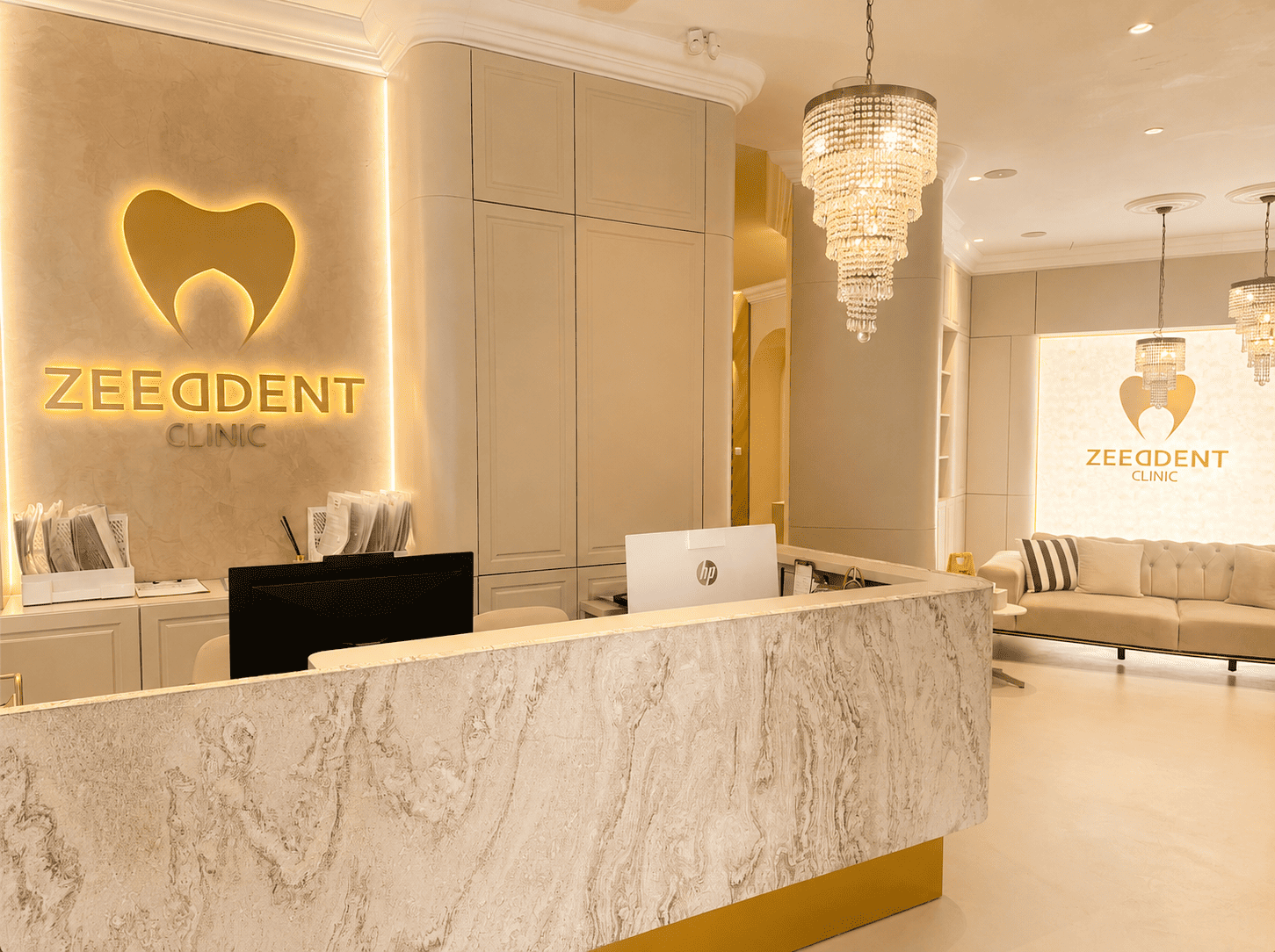 Interiorul clinicii ZeedDent