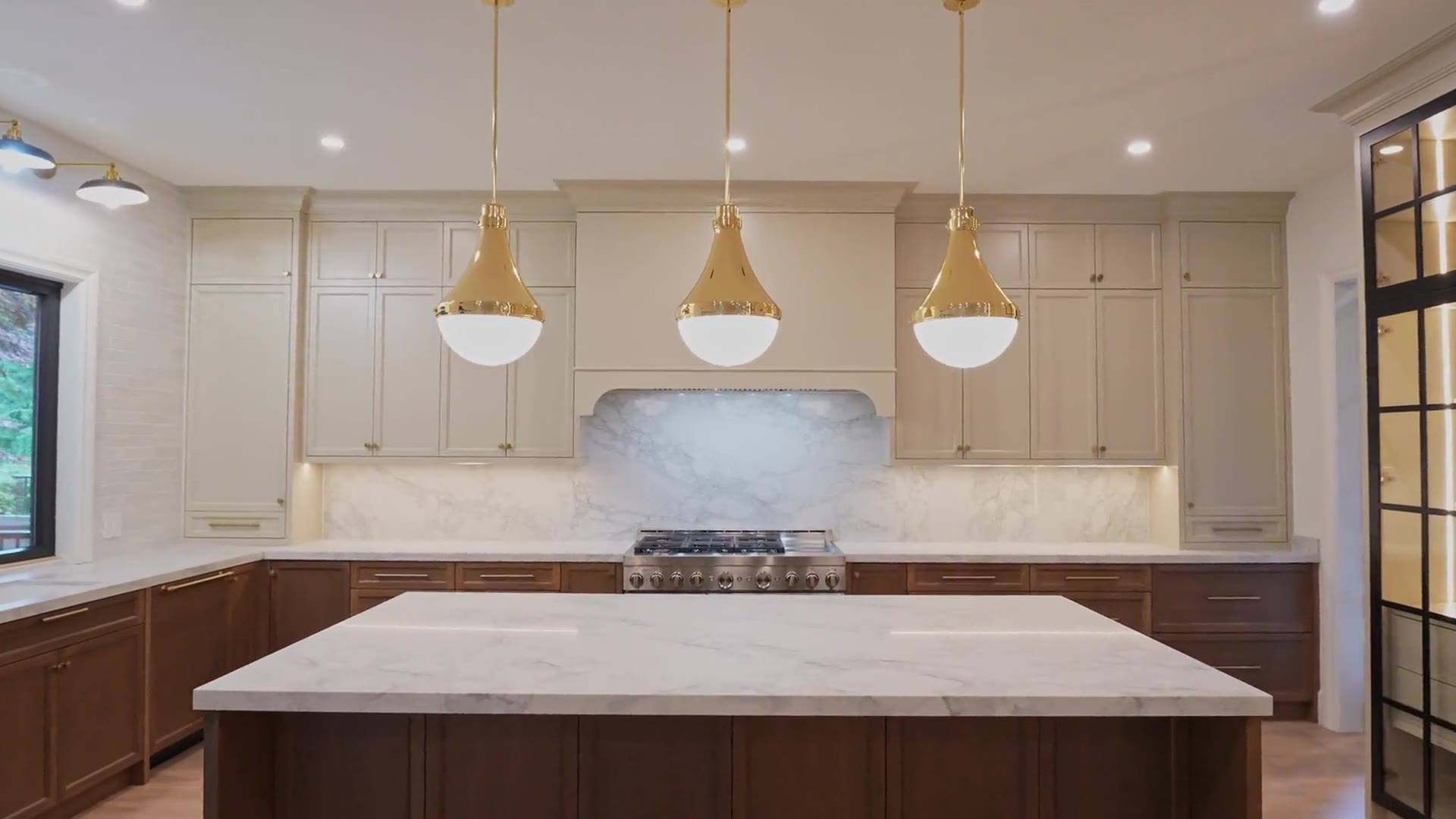 custom kitchen cabinets in Surrey home
