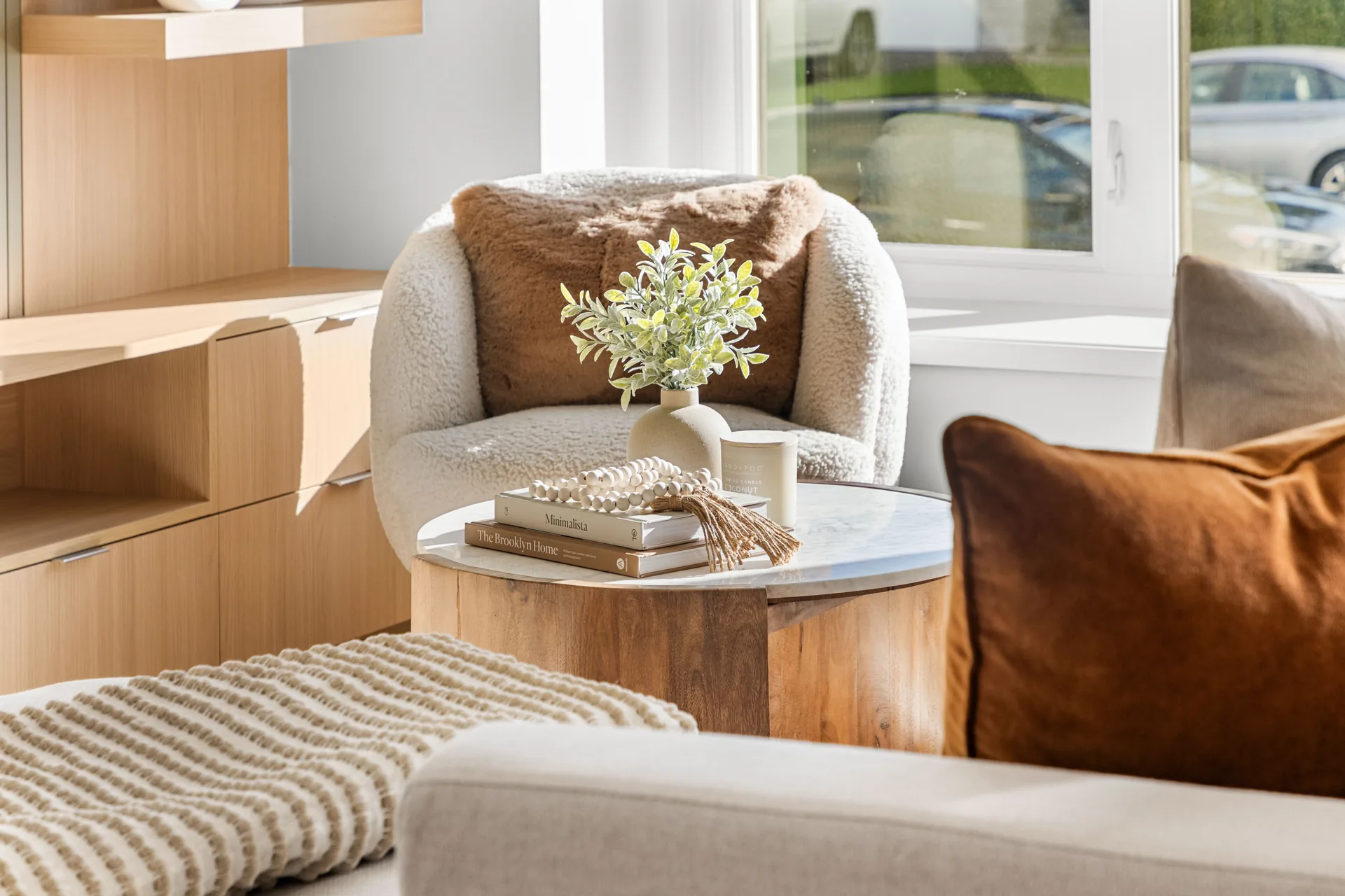 built-in cabinetry with seating nook Surrey