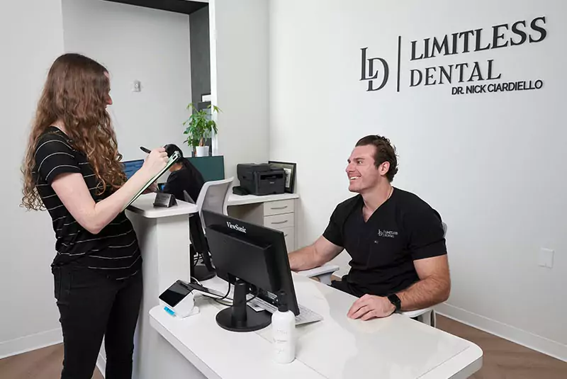 Inside Limitless Dental modern treatment room
