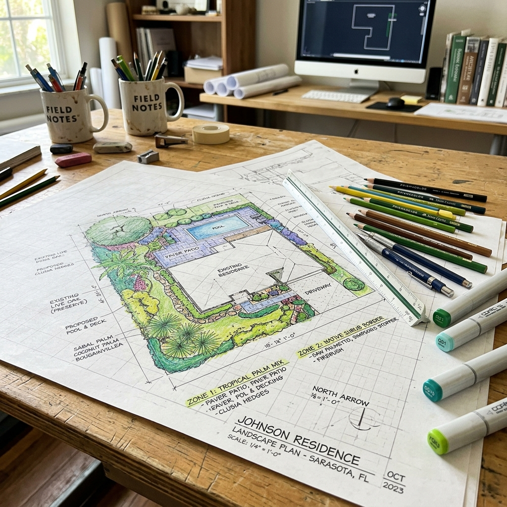 Landscape Design Planning Process Tarpon Springs