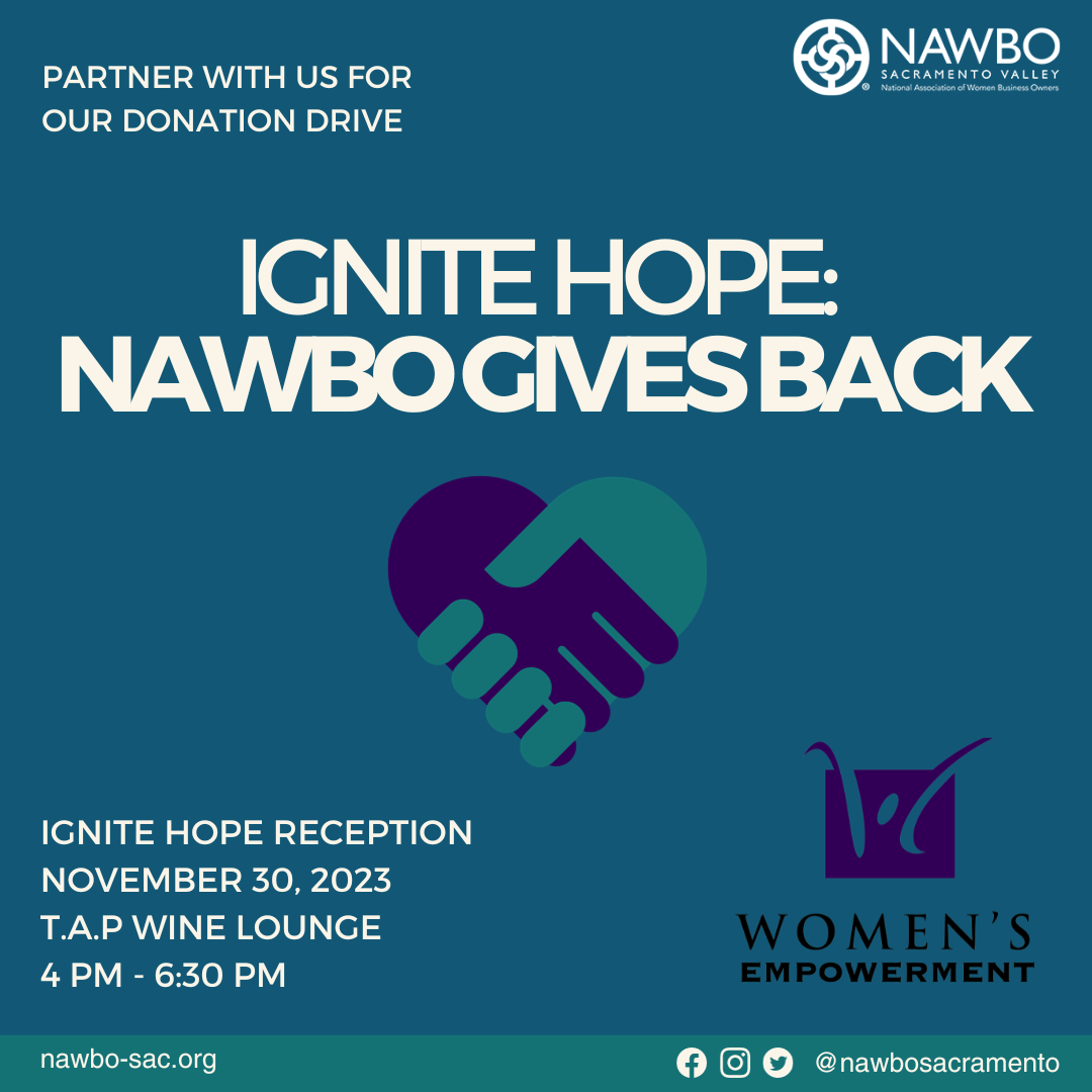 Ignite Hope NAWBO Gives Back