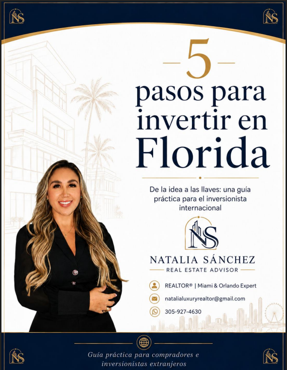 5 pasos para invertir en Florida - Natalia Sánchez