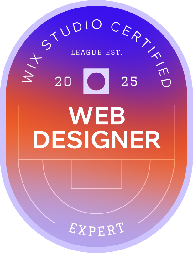 Certified as Web Designer Expert by Wix Studio