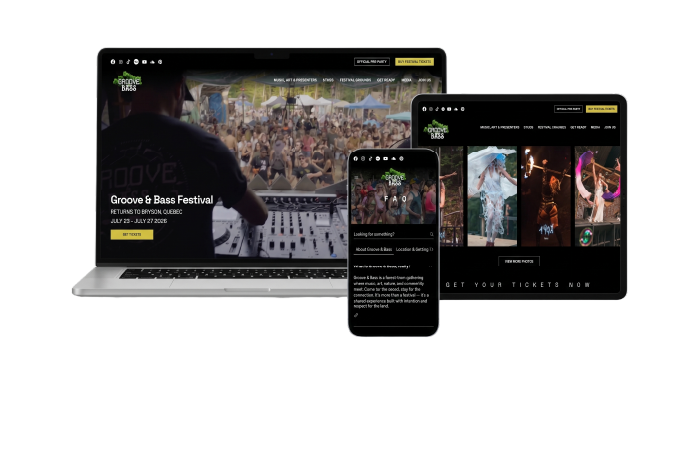 Mockup Website