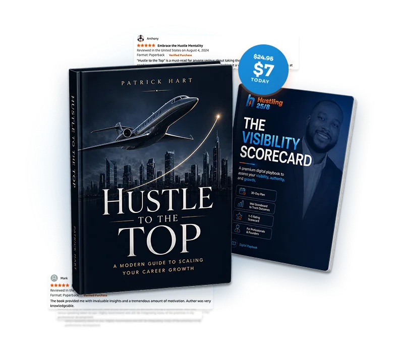 Hustle to the Top book, Visibility Scorecard, reviews, and $7 offer