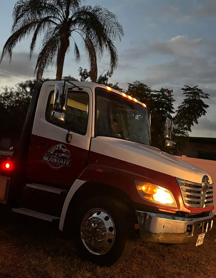 Sunstate Towing LLC towing service in Brandon FL roadside help