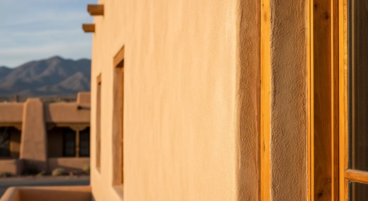 Stucco restoration project