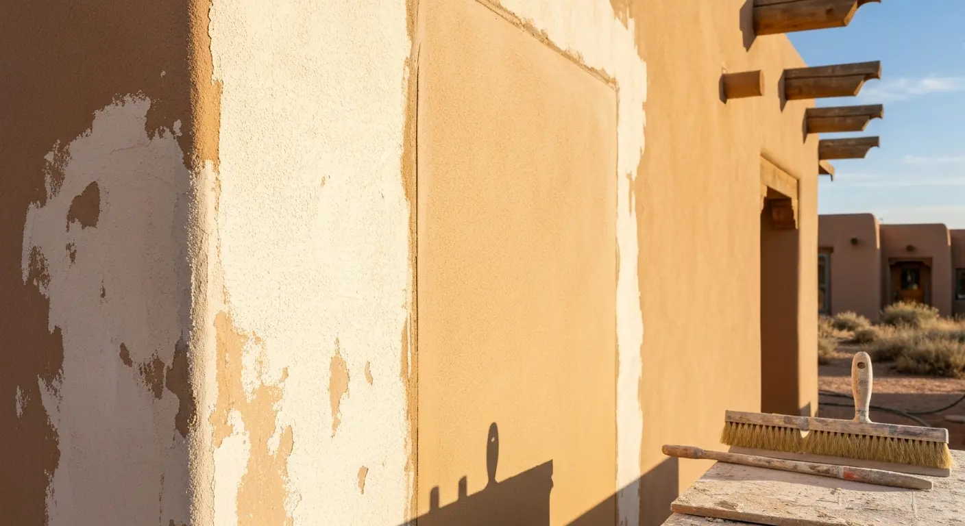 Full stucco resurfacing