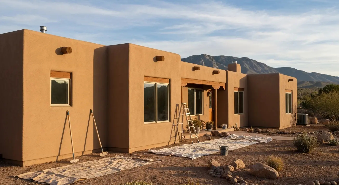 Full stucco resurfacing project