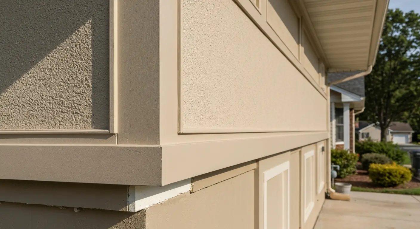 Synthetic stucco EIFS installation