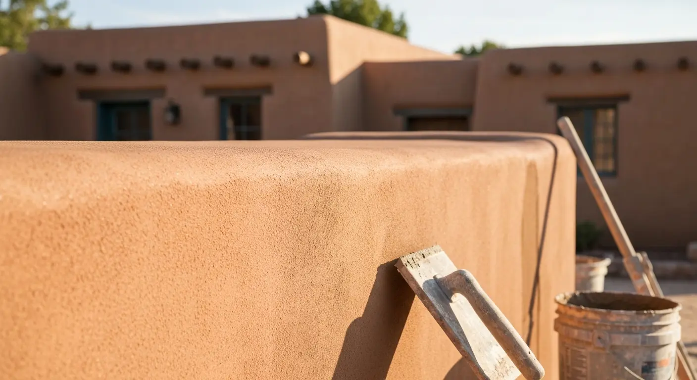 Re-stucco project
