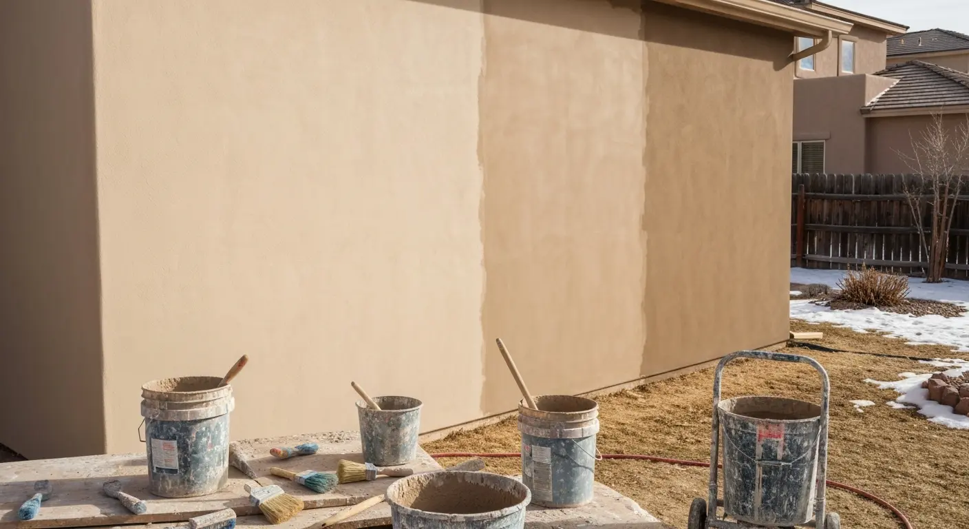 Full stucco restoration project