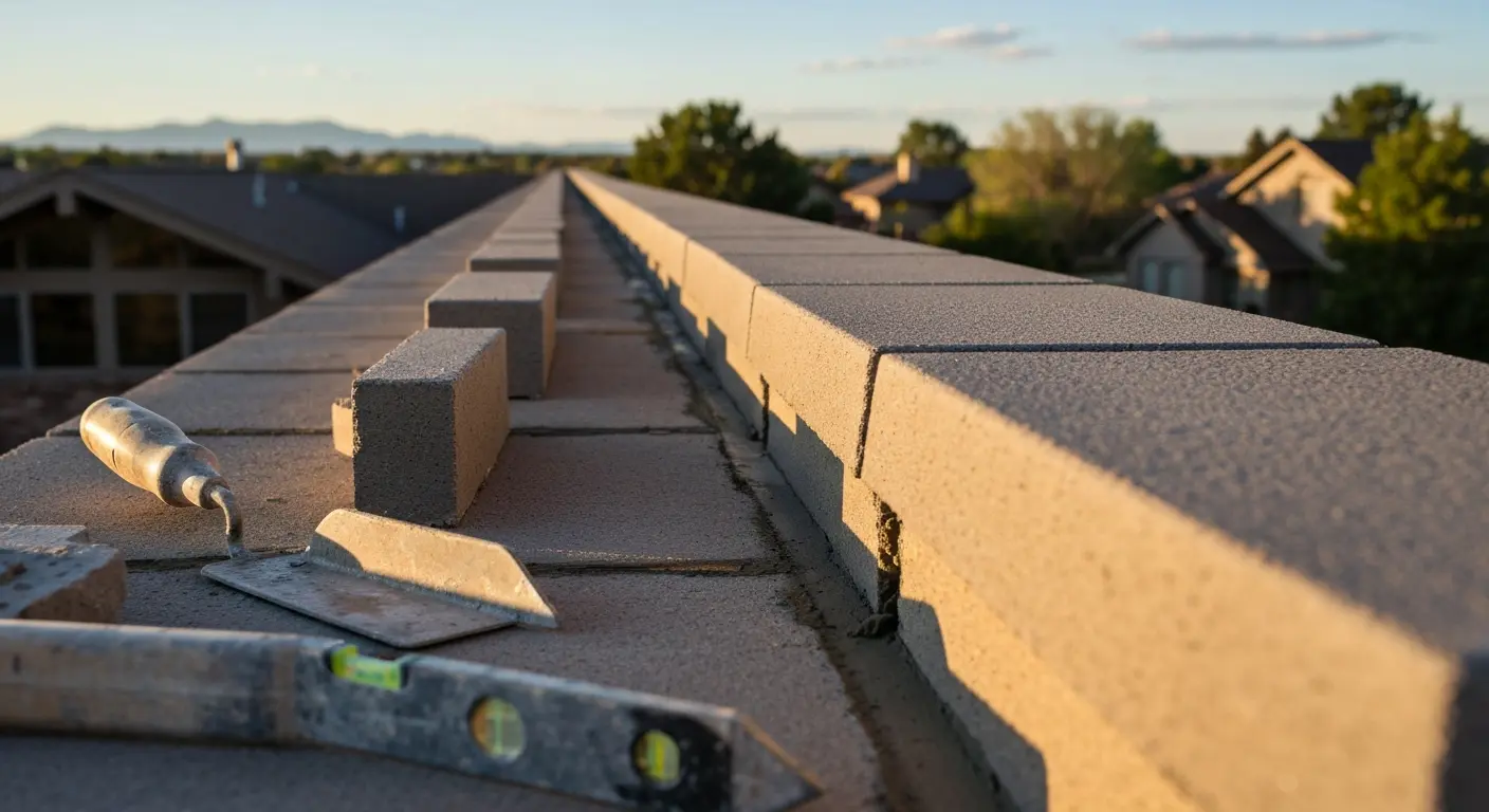 Parapet rebuilding