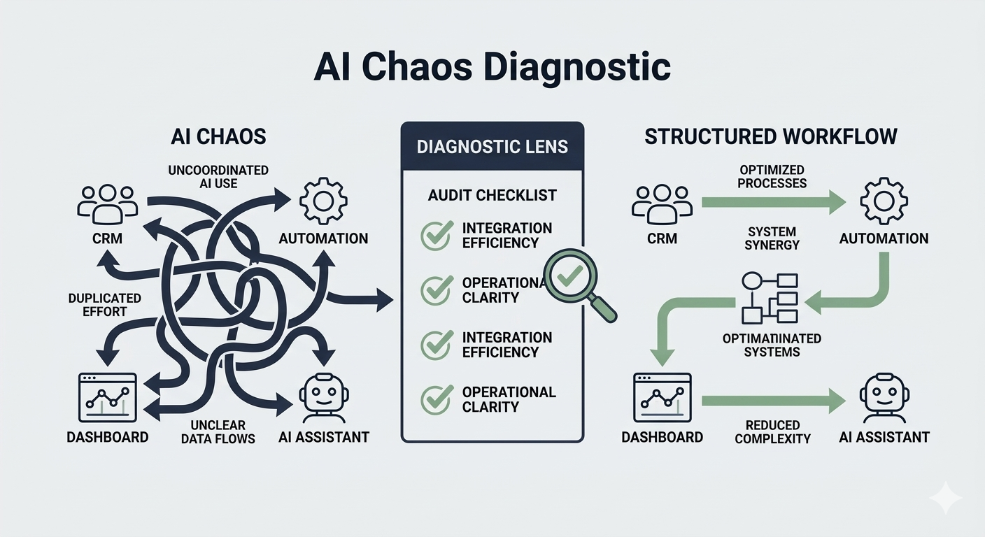 AI Pulse — 10-question operational AI assessment for business owners