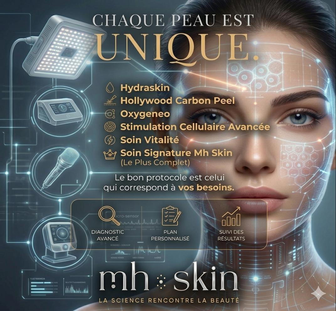 Soin signature New Skin Signature Mila à l'institut MH SKIN
