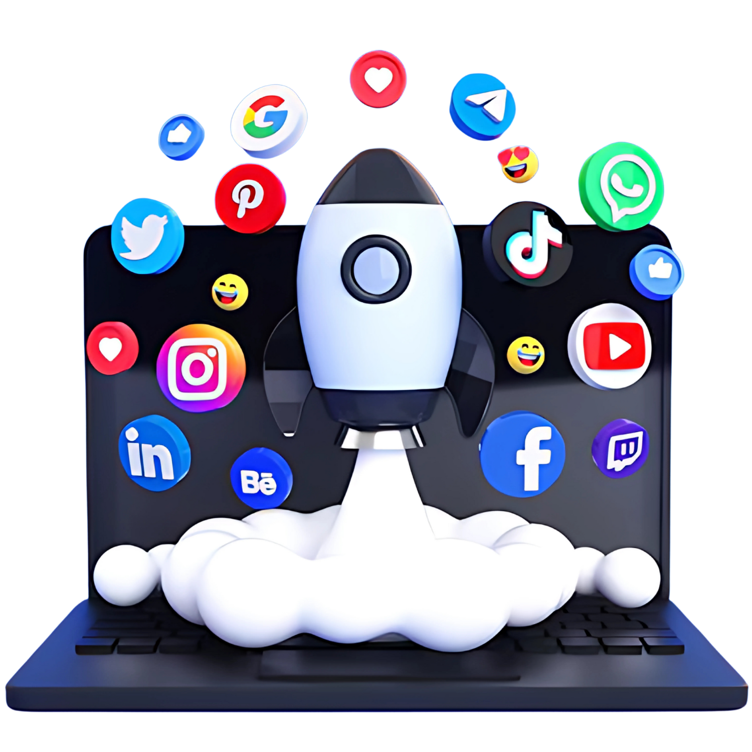 Branded social media profile and header image for UK business