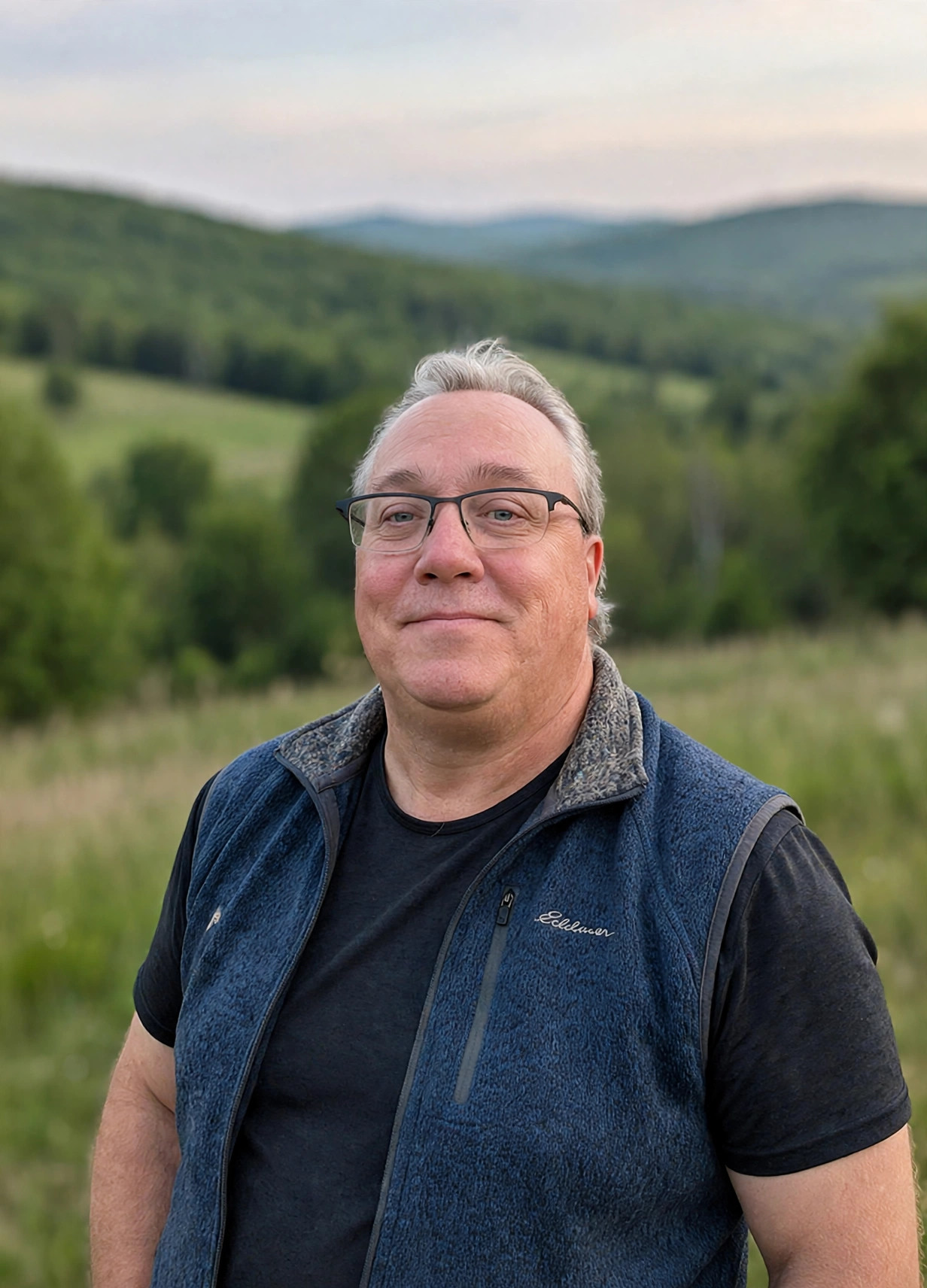 Adam Johnson, owner of NEK Connect, in Vermont
