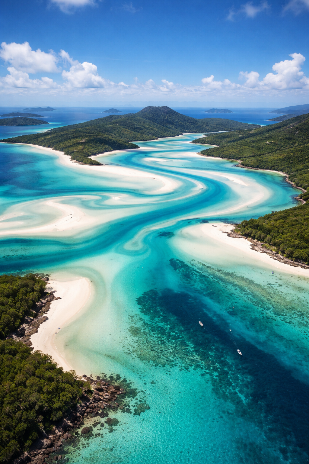 Sailing the Whitsundays