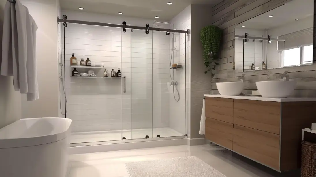 frameless sliding shower door installation w georgiakennesaw