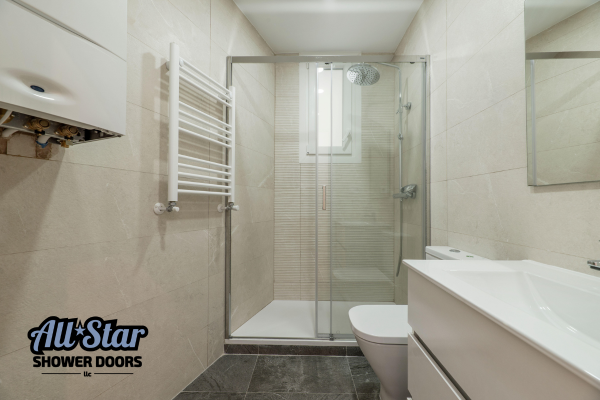 Semi-Frameless Shower Doors