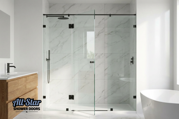 Semi-Frameless Glass in West Cobb