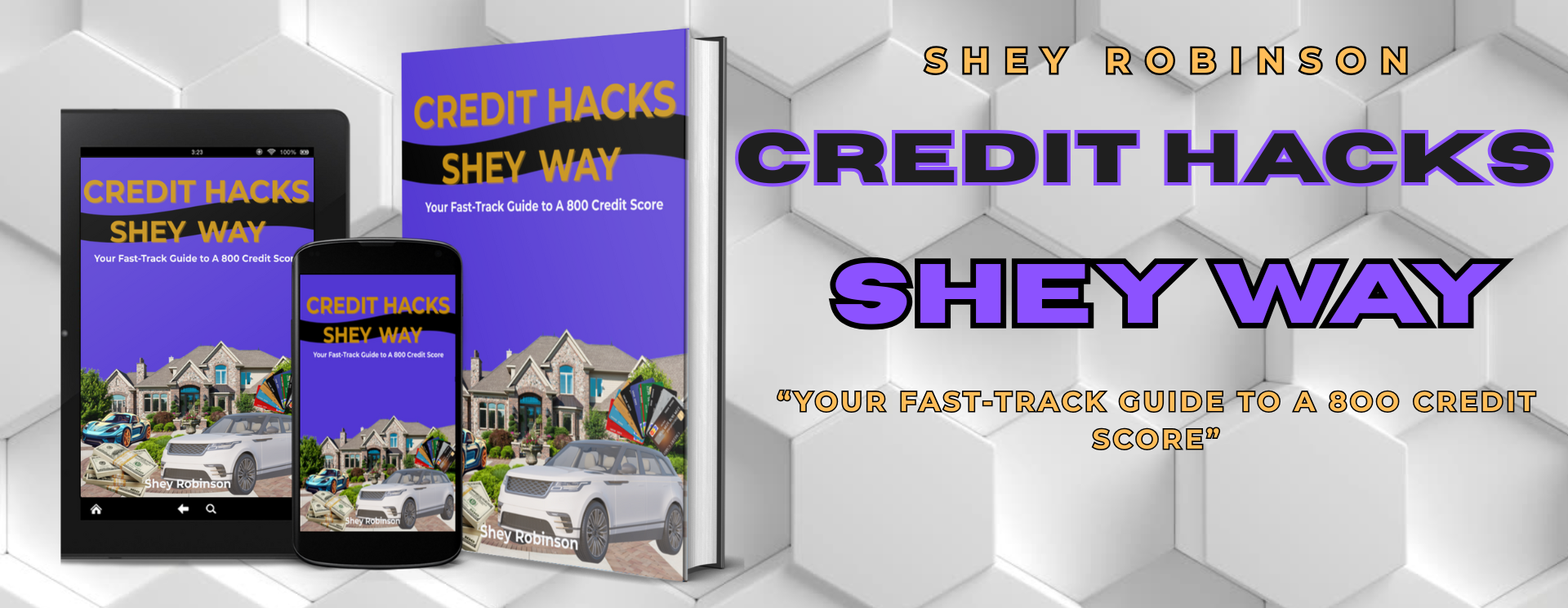 Credit Hacks Shey Way digital book by Shey Robinson