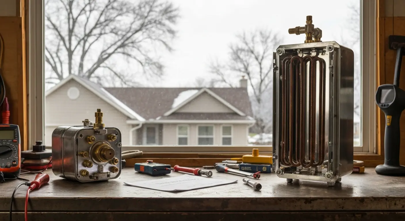 Hot tub heater repair service
