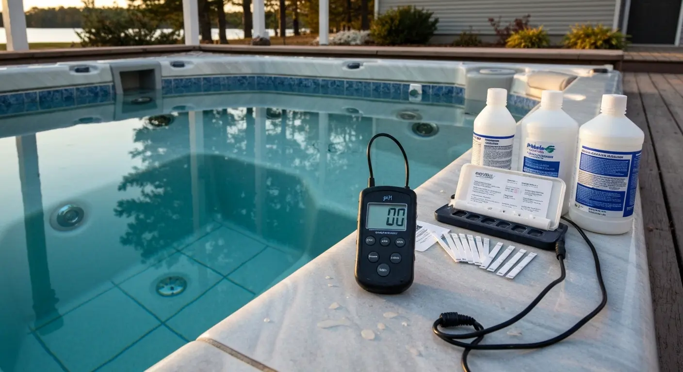Water testing and chemical care