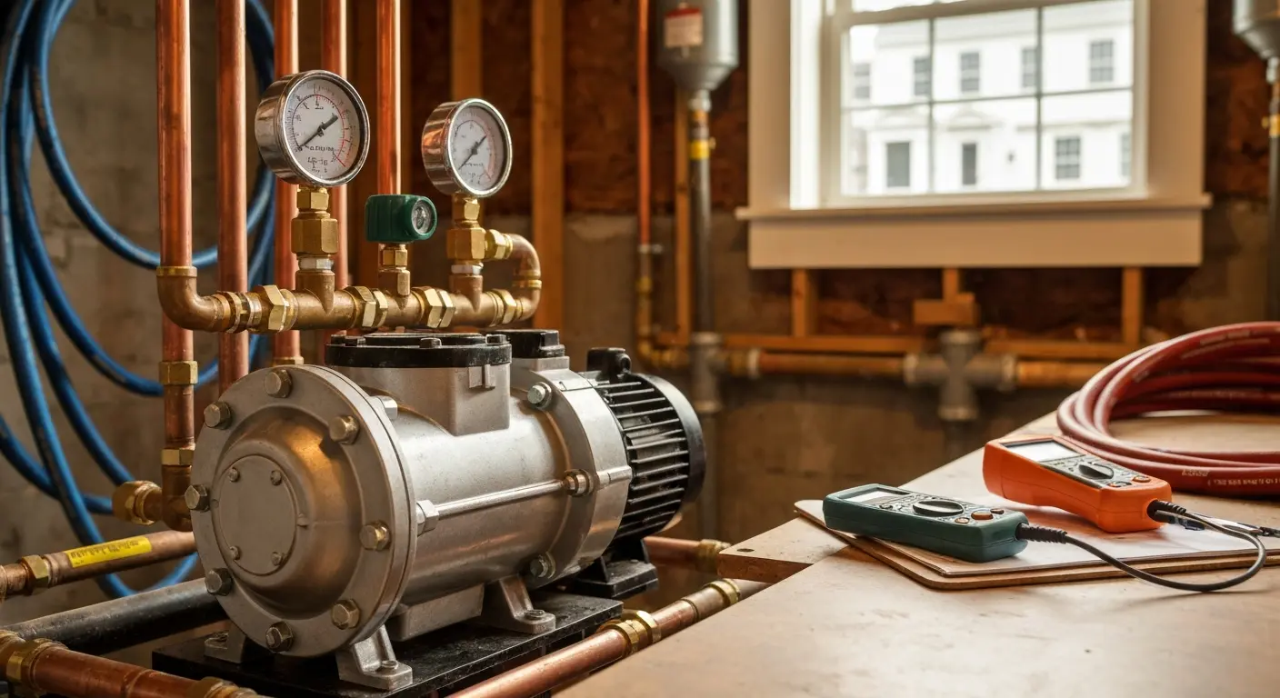 Jet pump and circulation service