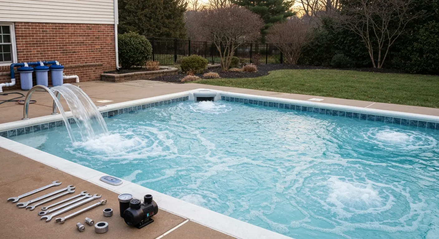 Swim spa and Jacuzzi repair