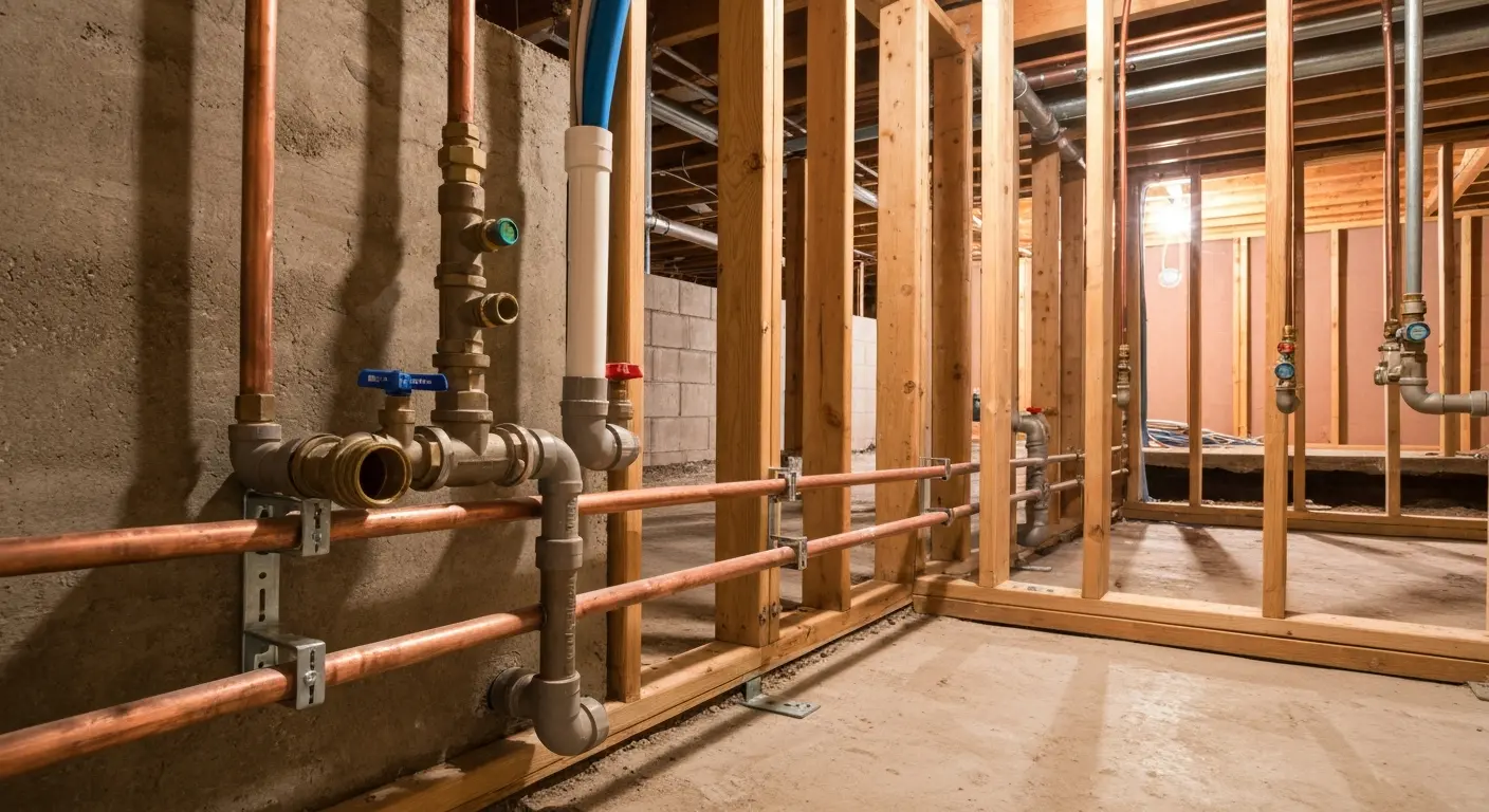 Plumbing line replacement
