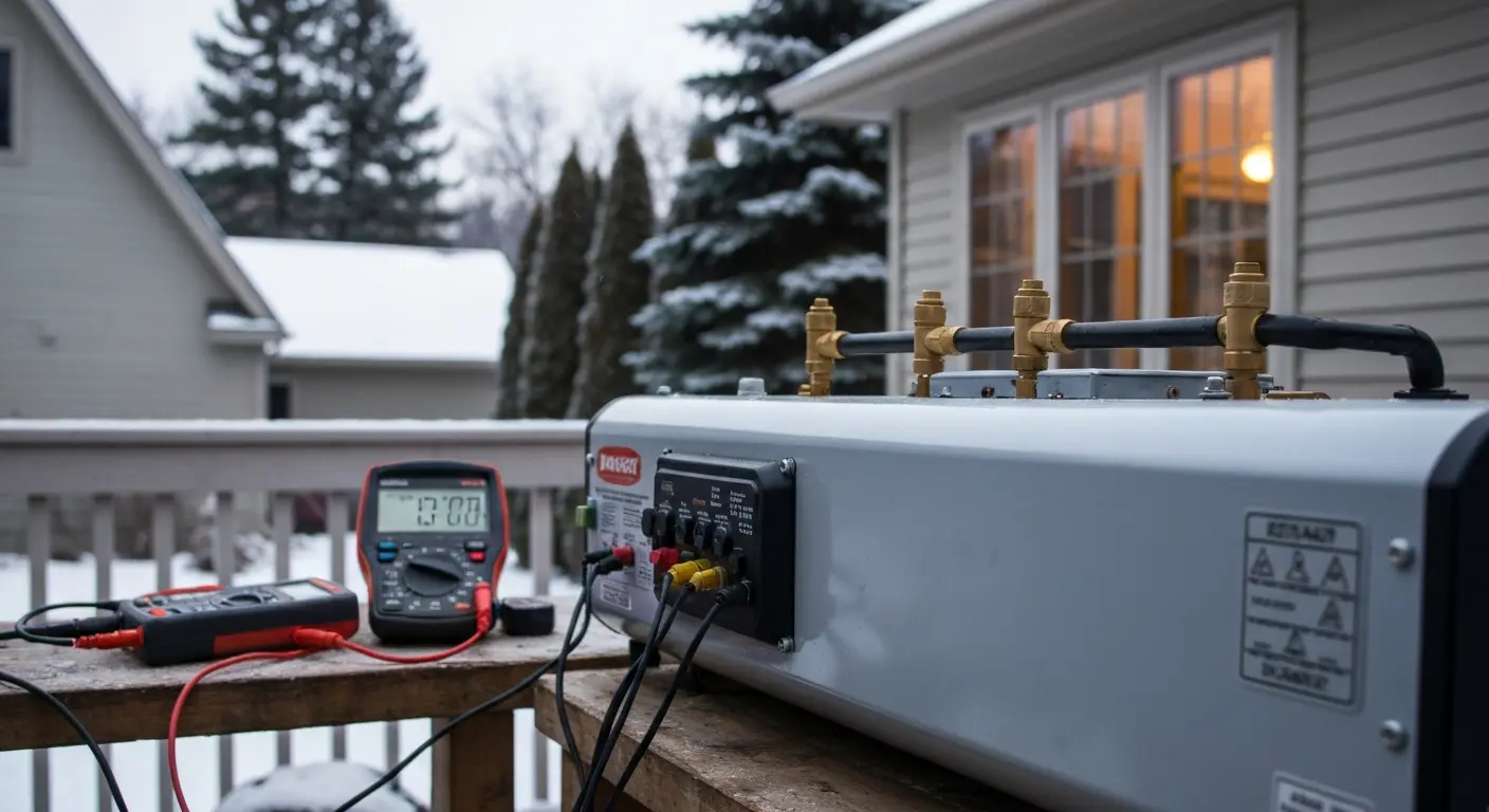 Hot tub heater repair