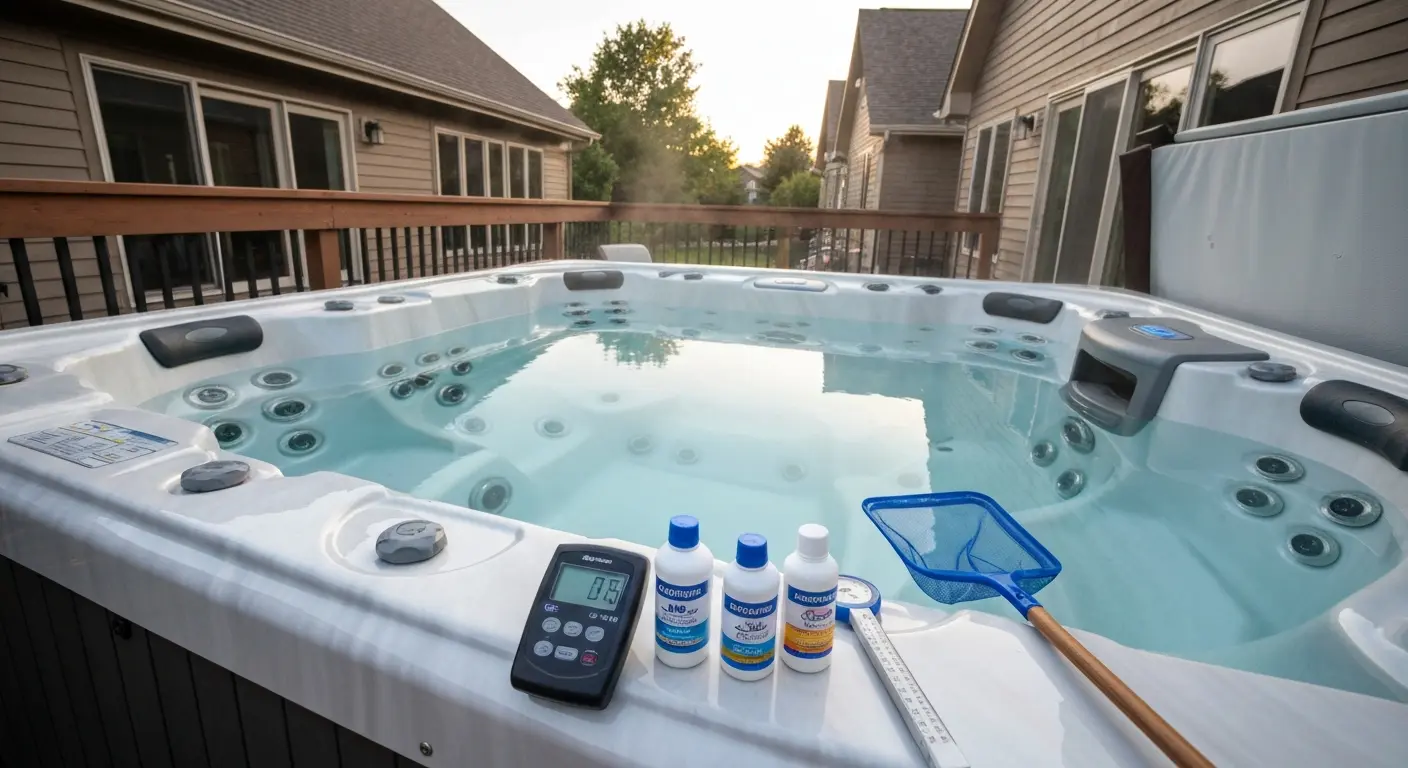 Hot tub service near Southdale