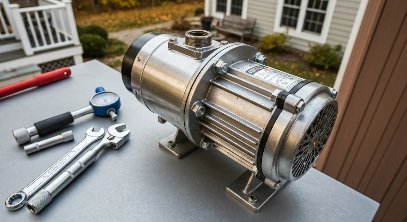Hot tub pump and motor repair