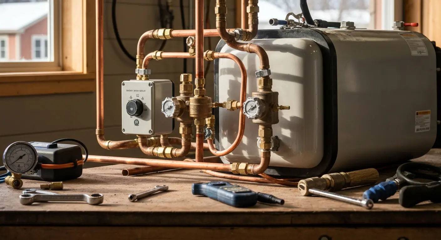 Hot tub heater repair