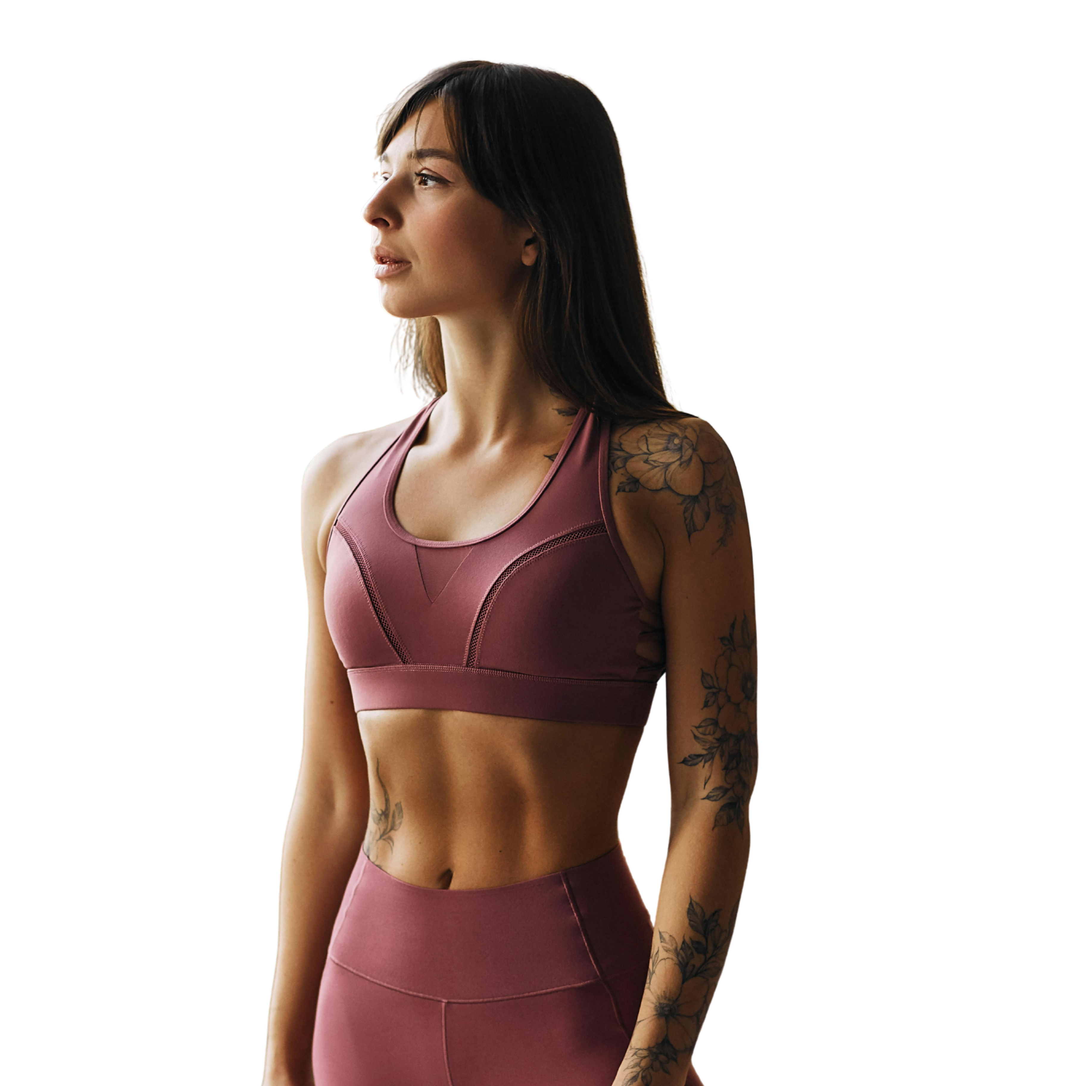 Fit woman looking confident