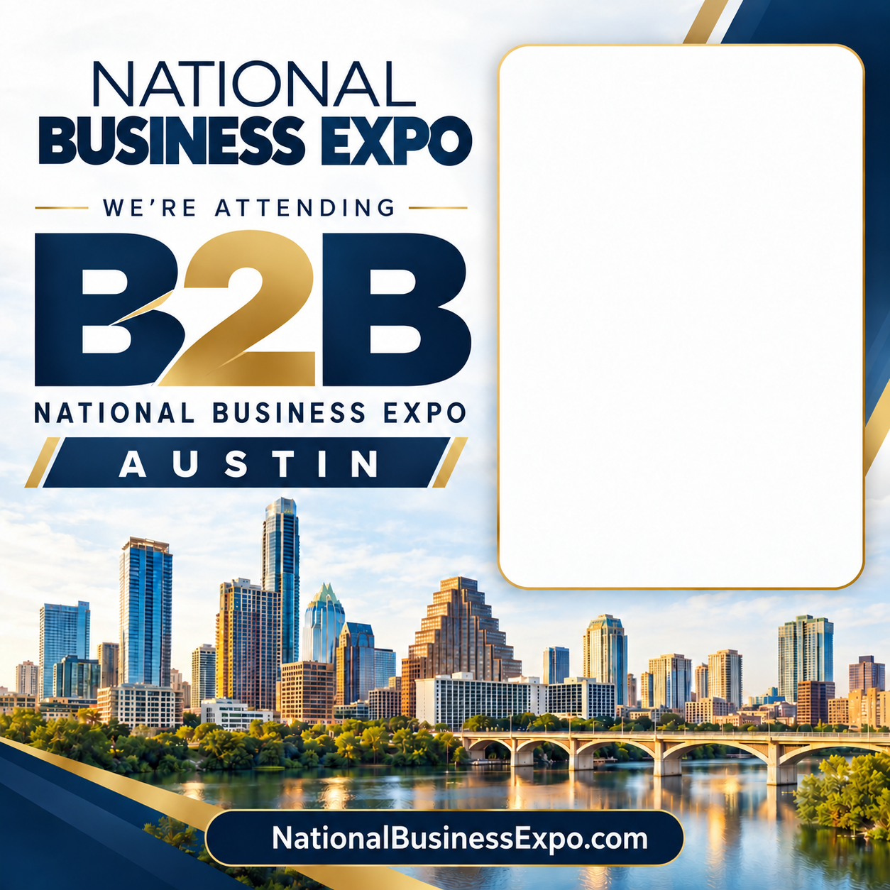 National Business Expo We're Attending badge for Austin