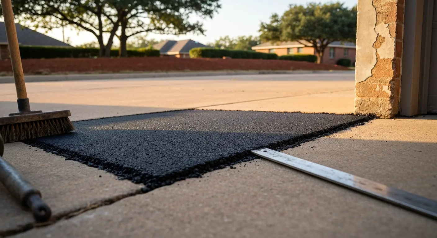 Pothole repair project