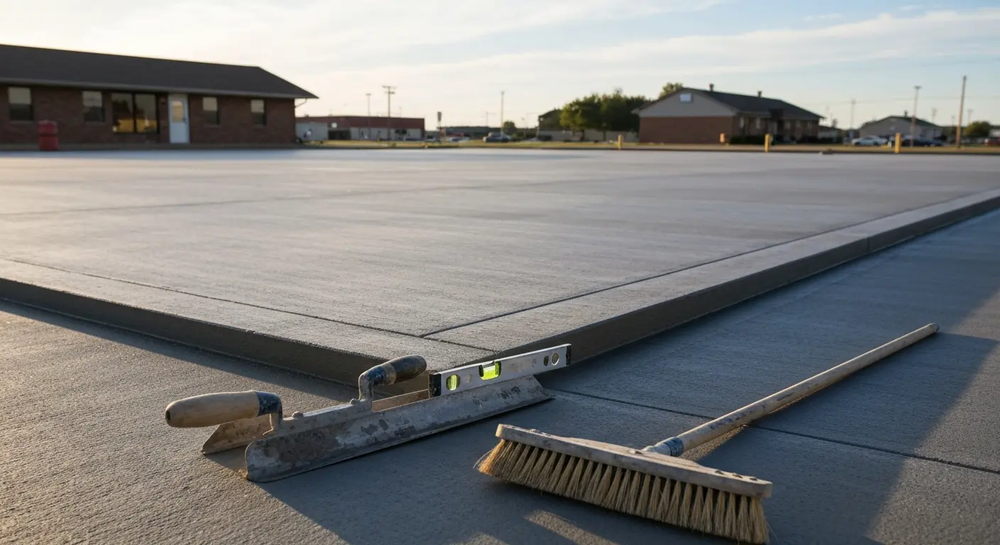 Concrete paving