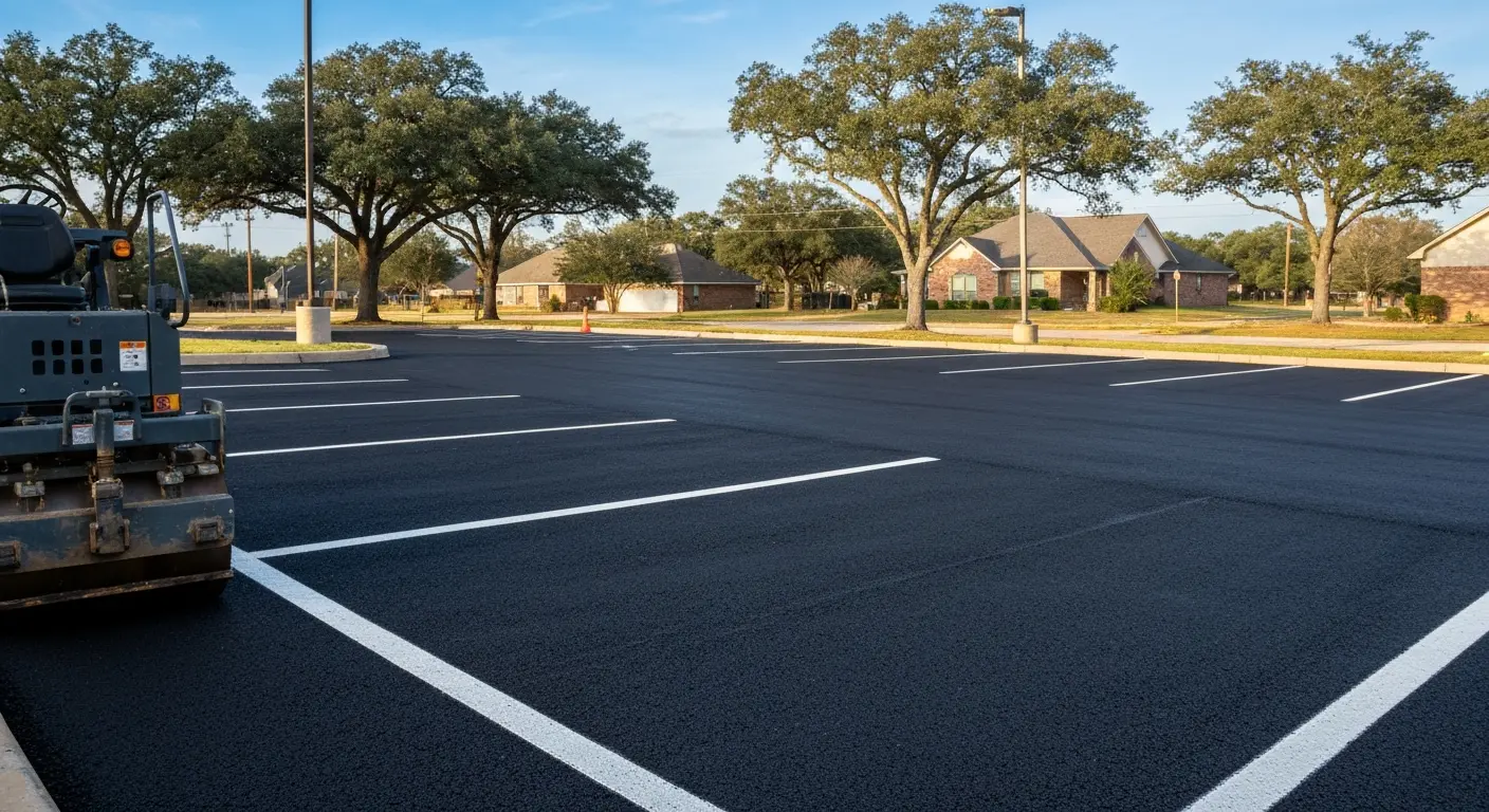 Asphalt paving project