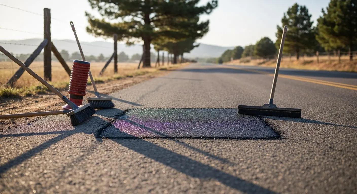 Asphalt pothole repair