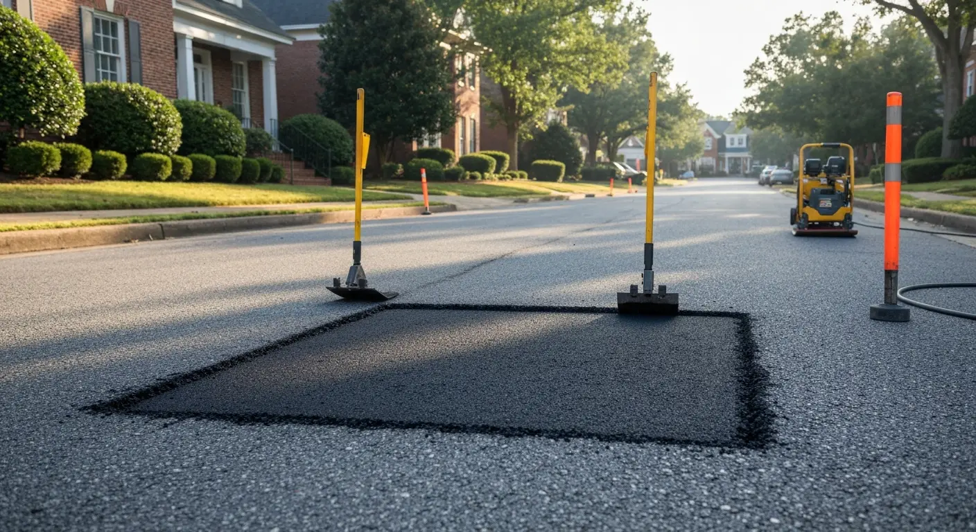 Asphalt pothole repair